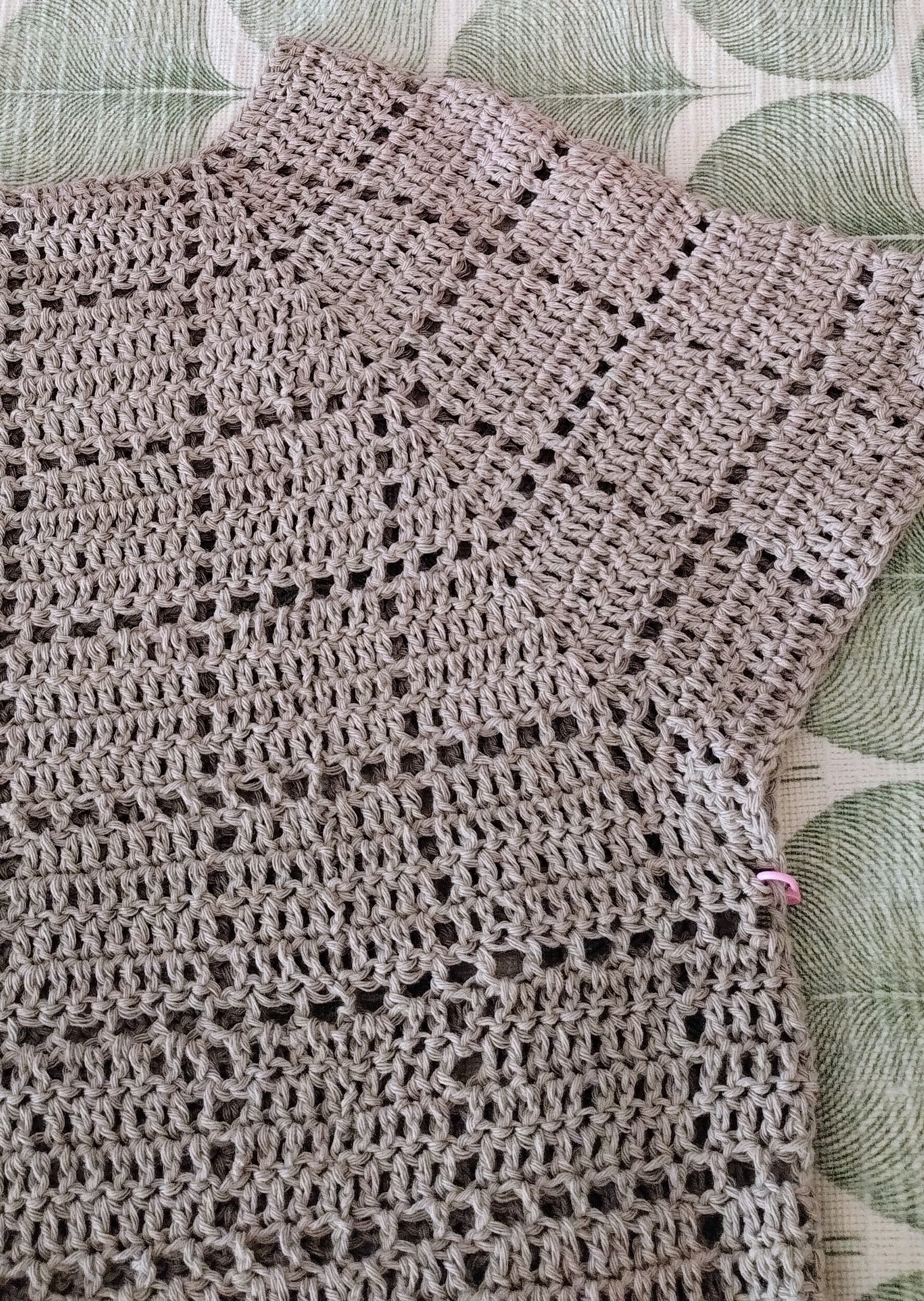 Maglia in cotone a quadri
